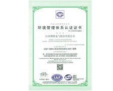 環(huán)境管理體系認(rèn)證證書 中文